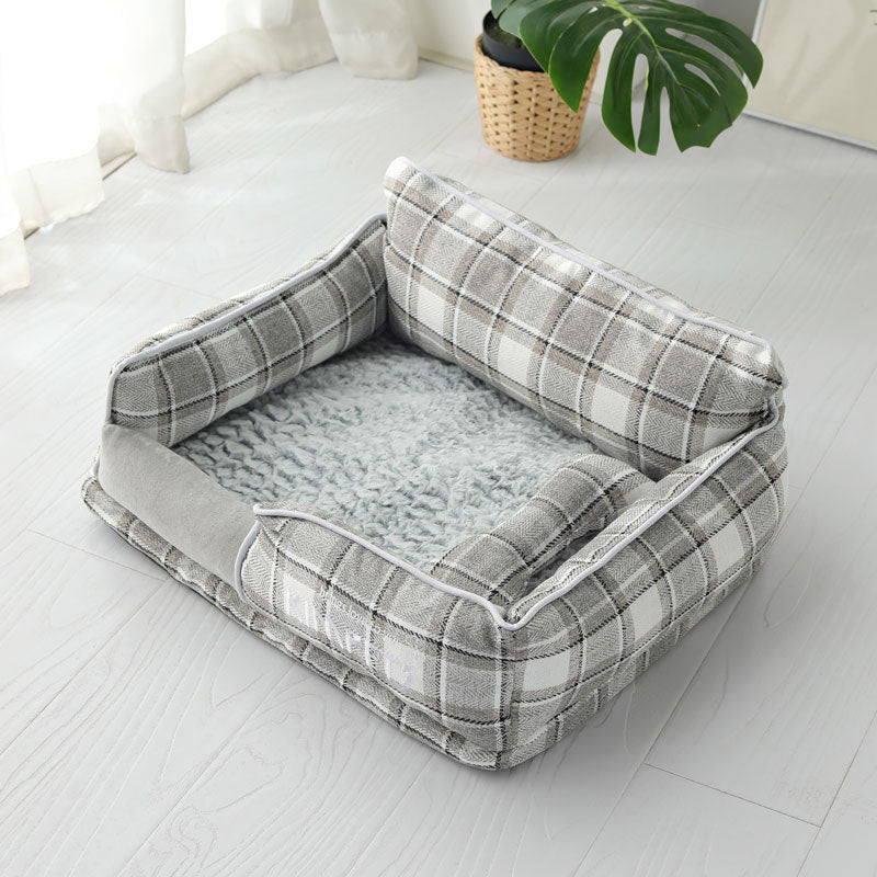 Orthopedic Memory Foam Dog Bed with Washable Cover