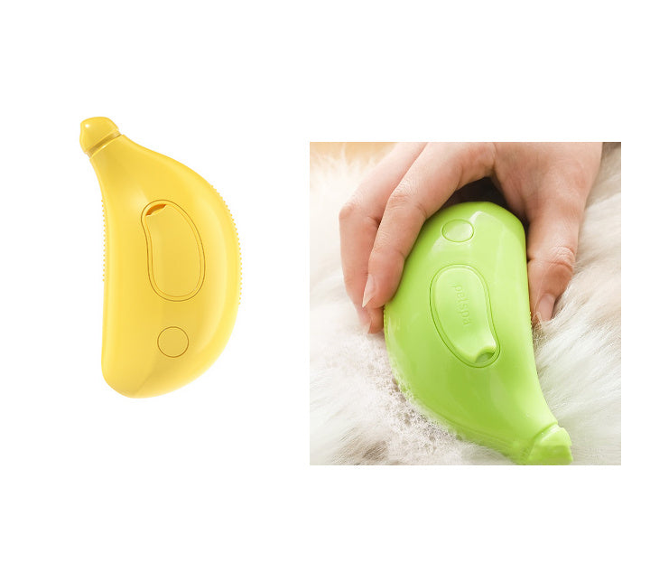 3-in-1 Pet Steam Brush for Dogs & Cats