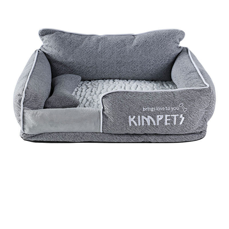 Orthopedic Memory Foam Dog Bed with Washable Cover