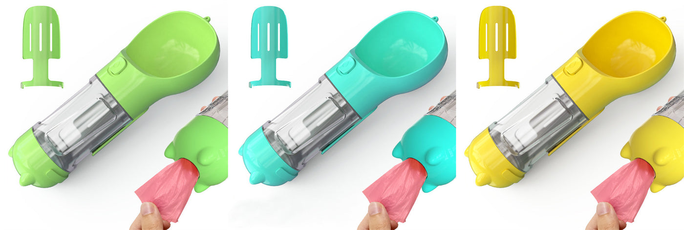 Trending 3-in-1 Dog Water Bottle
