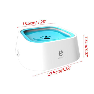 Portable Splash-Proof Floating Dog Water Bowl