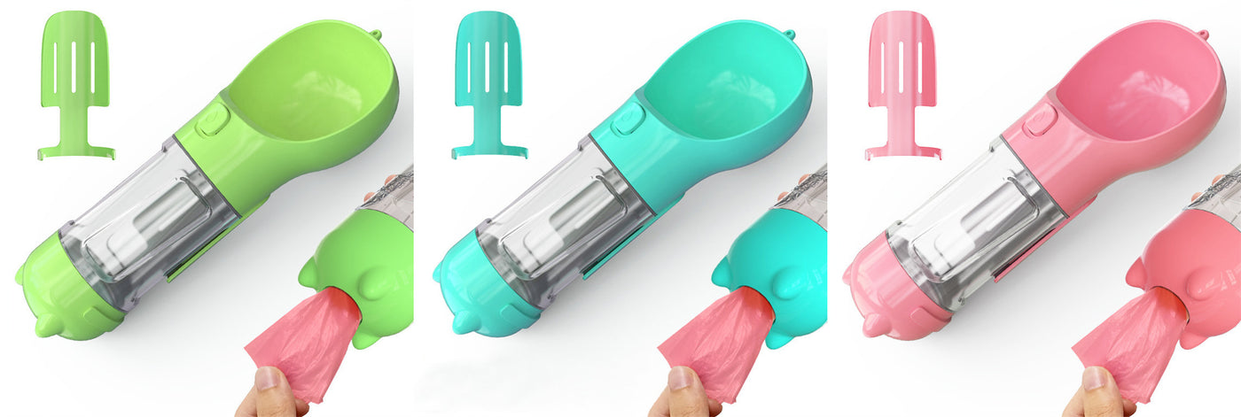 Trending 3-in-1 Dog Water Bottle