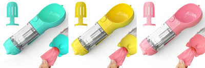 Trending 3-in-1 Dog Water Bottle